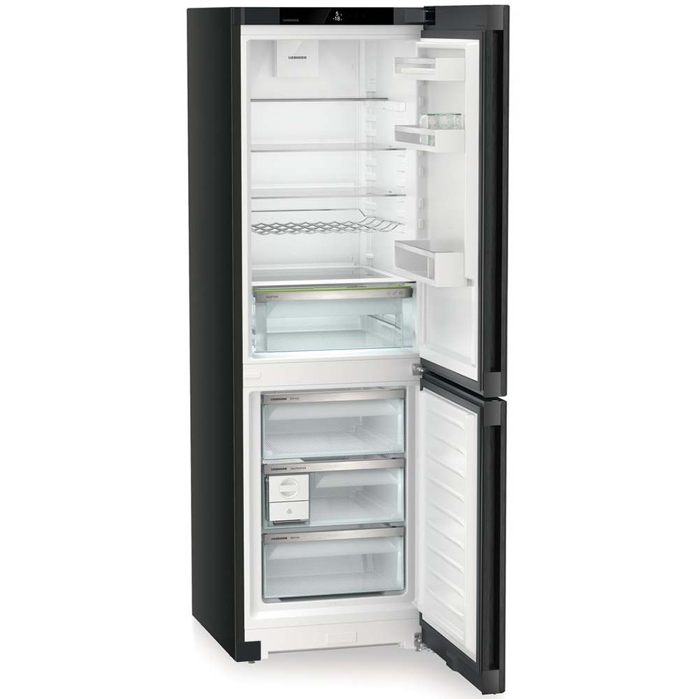 Combina frigorifica LIEBHERR CNbdb 5223 Plus, Duo Cooling, 330 l, H 185.5 cm, Clasa B, negru