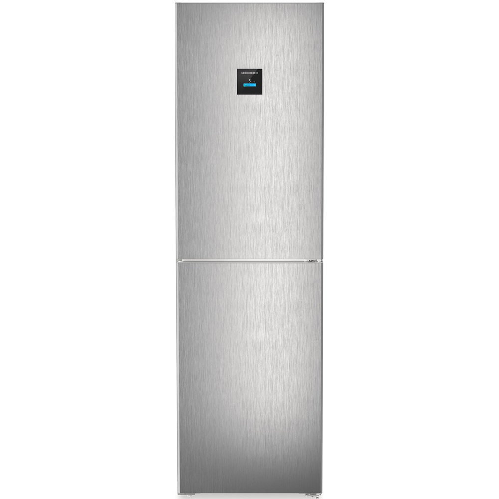 Combina frigorifica LIEBHERR CNsfc 573i Plus, Duo Cooling, 359 l, H 201.5 cm, Clasa C, argintiu