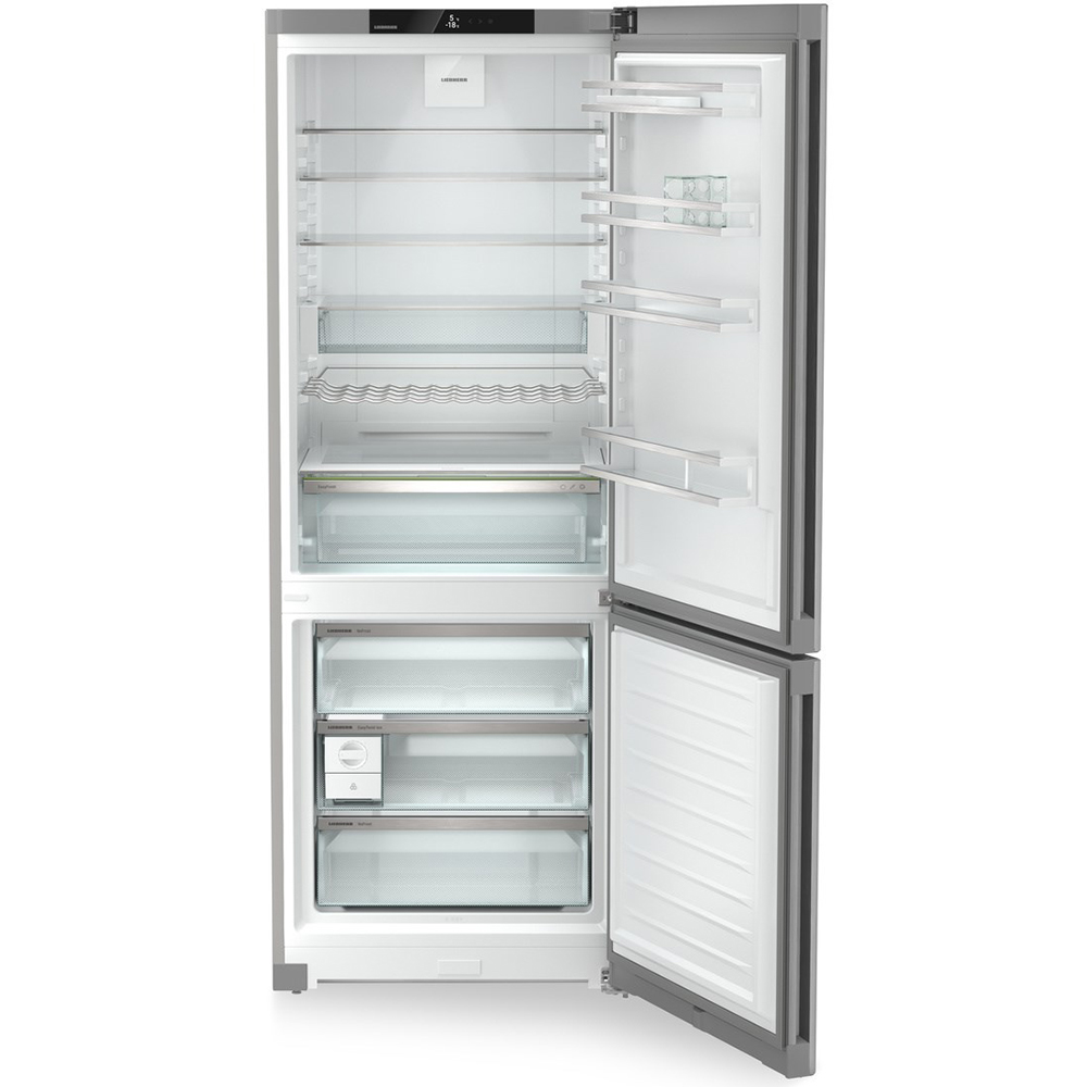 Combina frigorifica LIEBHERR CNsfd 7723 Plus, Duo Cooling, 486 l, H 201.5 cm, Clasa D, argintiu