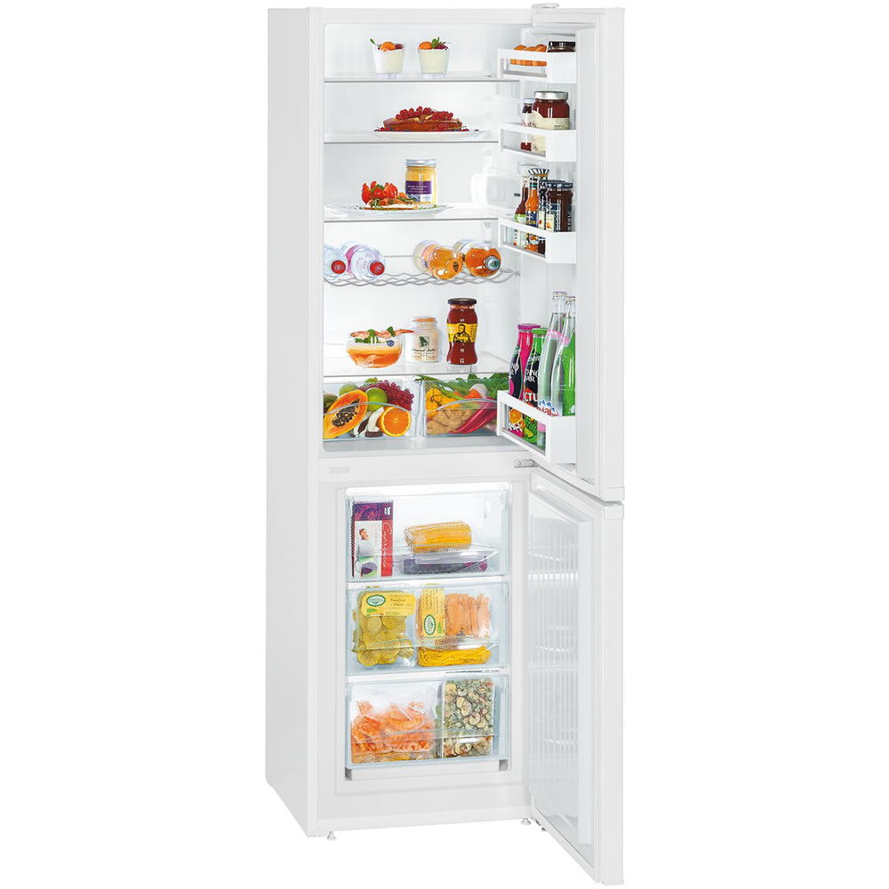 Combina frigorifica LIEBHERR CUe331-26, SmartFrost, 296 l, H 181 cm, Clasa E, alb