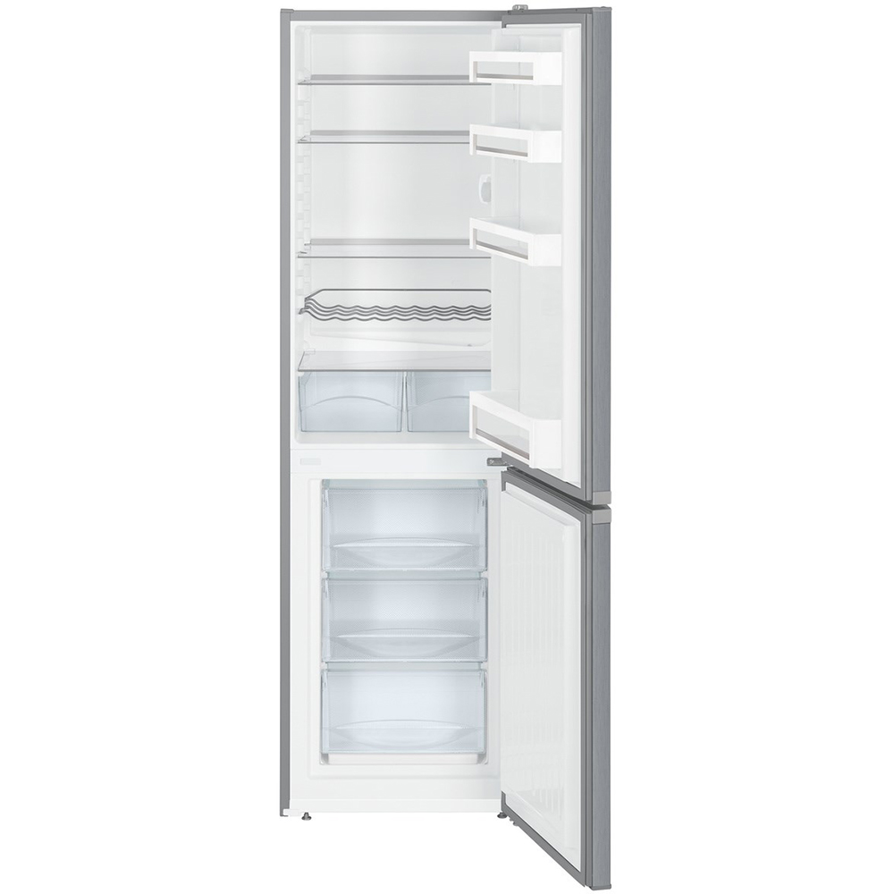 Combina frigorifica LIEBHERR CUele331-26, SmartFrost, 296 l, H 181 cm, Clasa E, argintiu