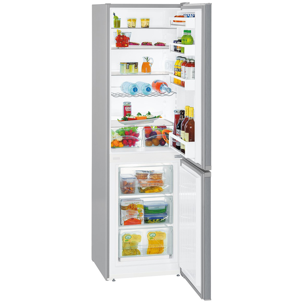 Combina frigorifica LIEBHERR CUele331-26, SmartFrost, 296 l, H 181 cm, Clasa E, argintiu
