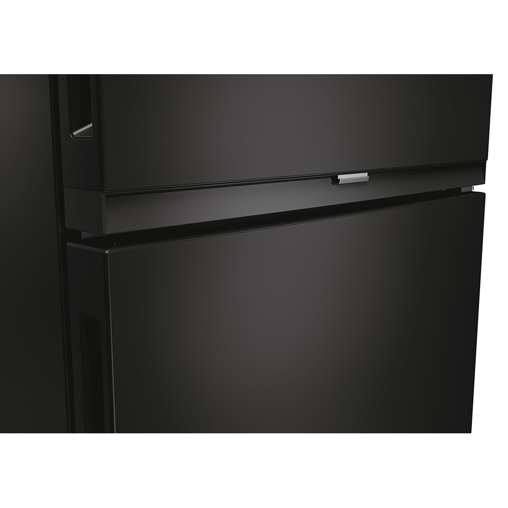 Combina frigorifica CANDY ECN2CQTEB206, Total No Frost, 409 l, H 205 cm, Clasa E, negru