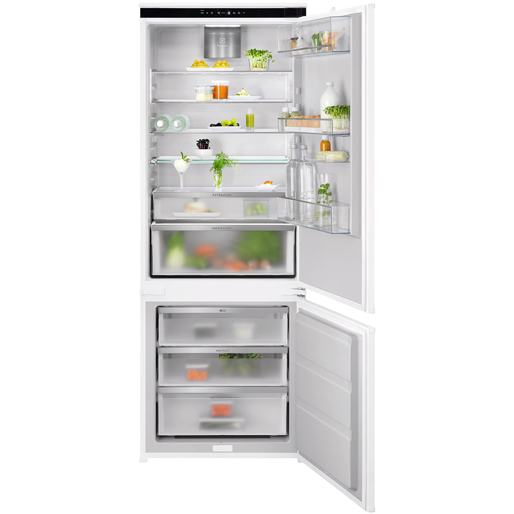 Combina frigorifica incorporabila ELECTROLUX ENP7TD75S, No Frost, 376 l, H 188.4 cm, Clasa D