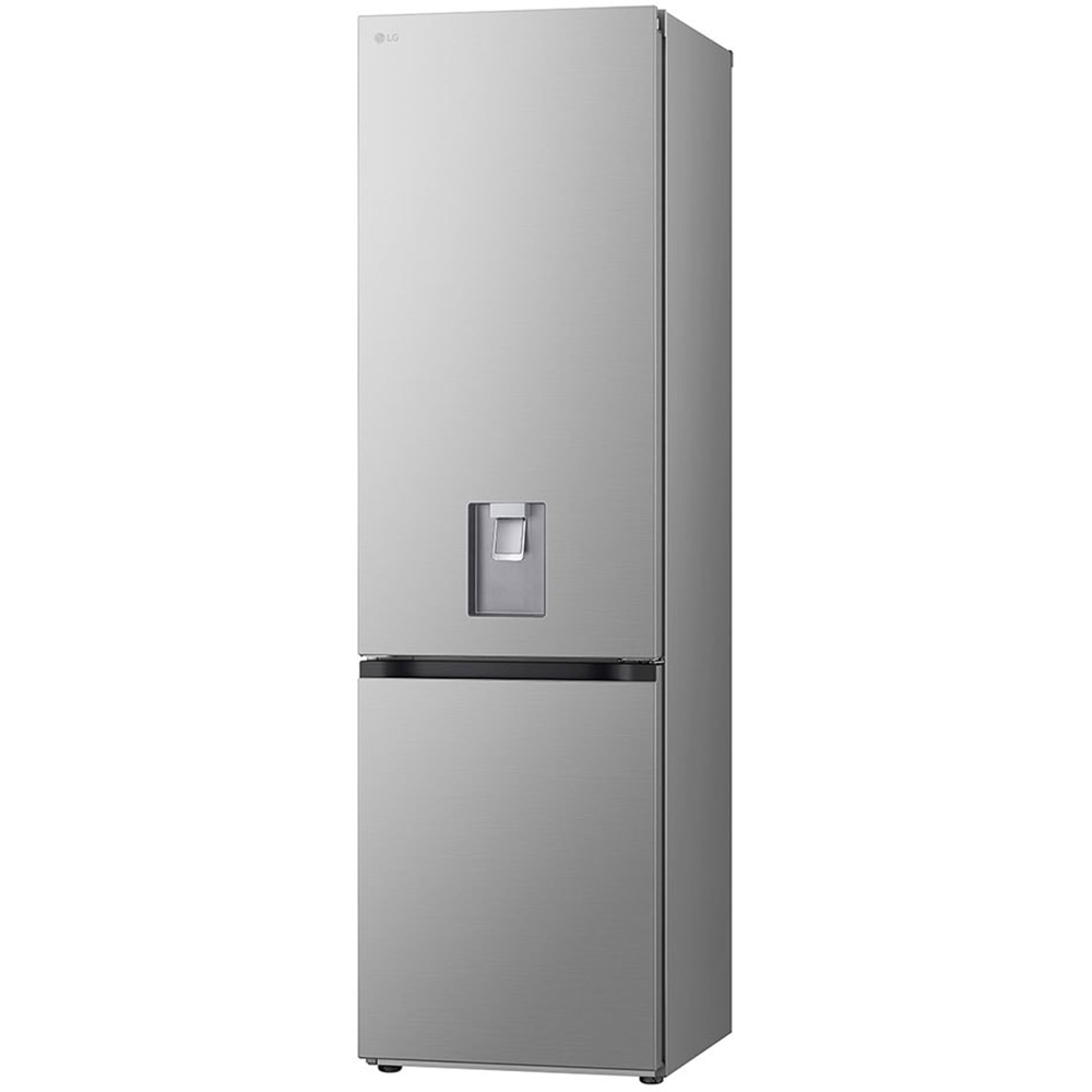 Combina frigorifica LG GBF3202DPY, No Frost, 386 l, H 203 cm, Clasa D, Dozator apa, argintiu