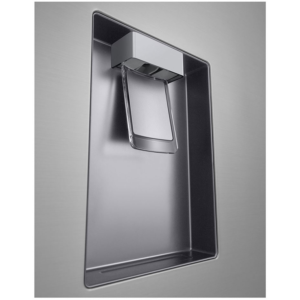 Combina frigorifica LG GBF3202DPY, No Frost, 386 l, H 203 cm, Clasa D, Dozator apa, argintiu
