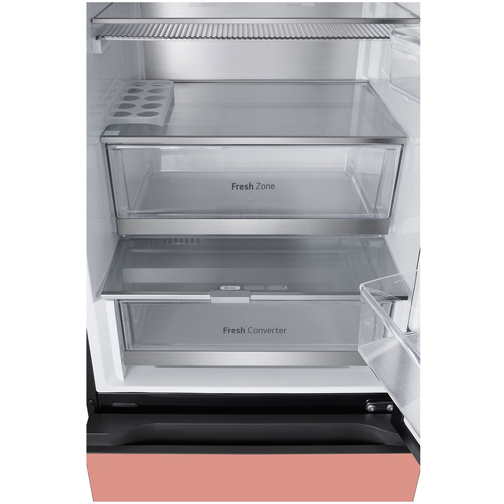 Combina frigorifica LG GBG719MDNN, No Frost, MoodUP, 352 l, H 187 cm, Clasa D, Wi-Fi, multicolor