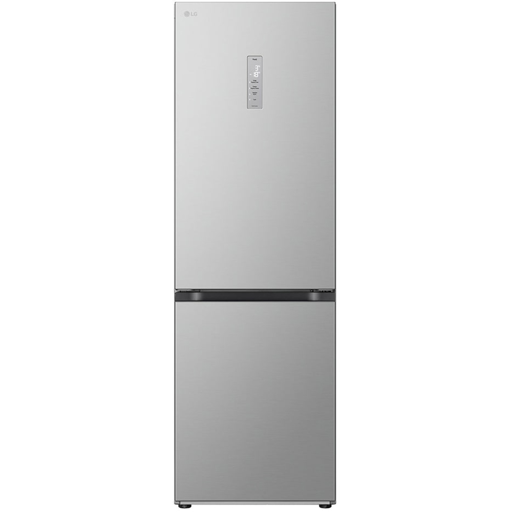 Combina frigorifica LG GBV3110EPY, No Frost, 344 l, H 186 cm, Clasa E, argintiu