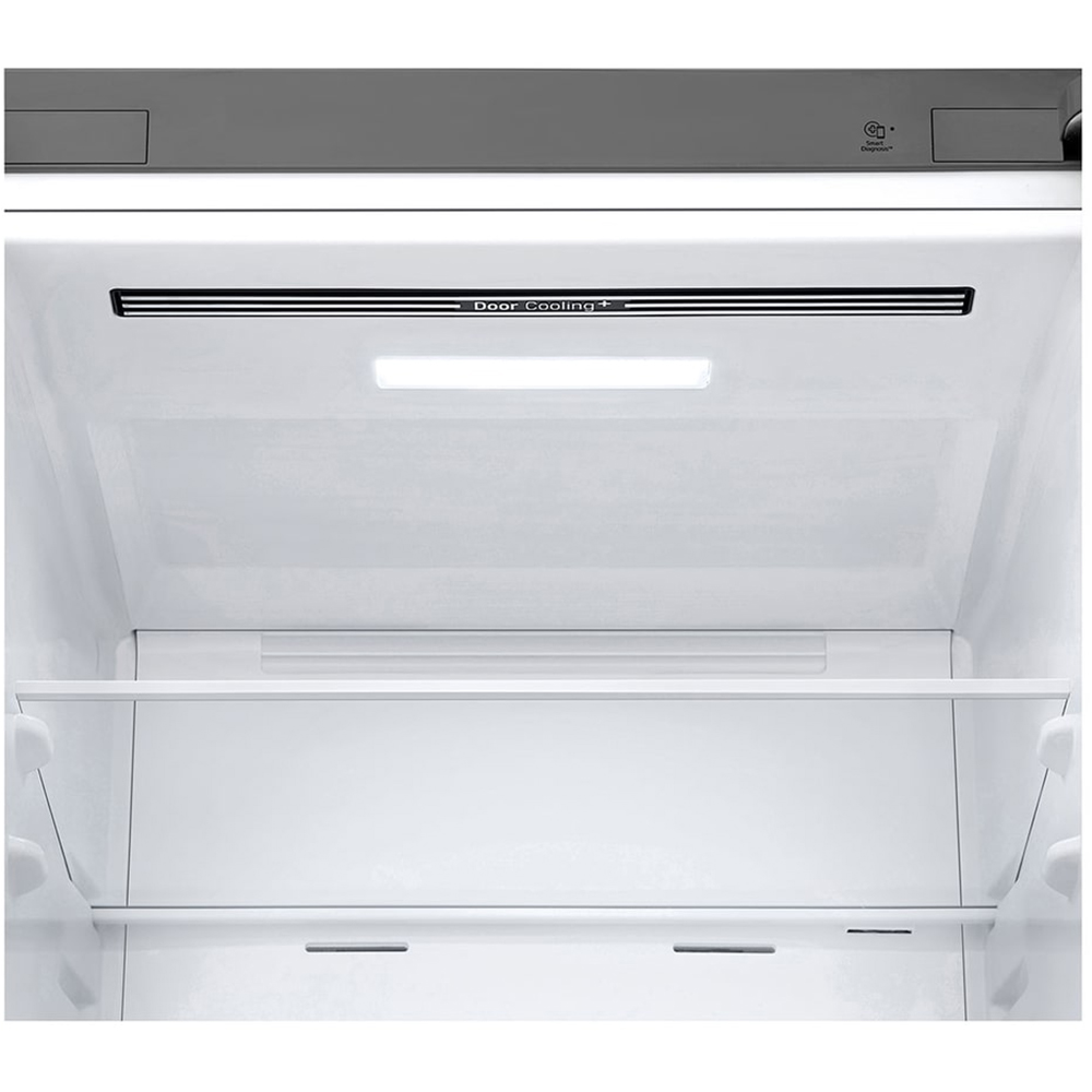Combina frigorifica LG GBV3110EPY, No Frost, 344 l, H 186 cm, Clasa E, argintiu