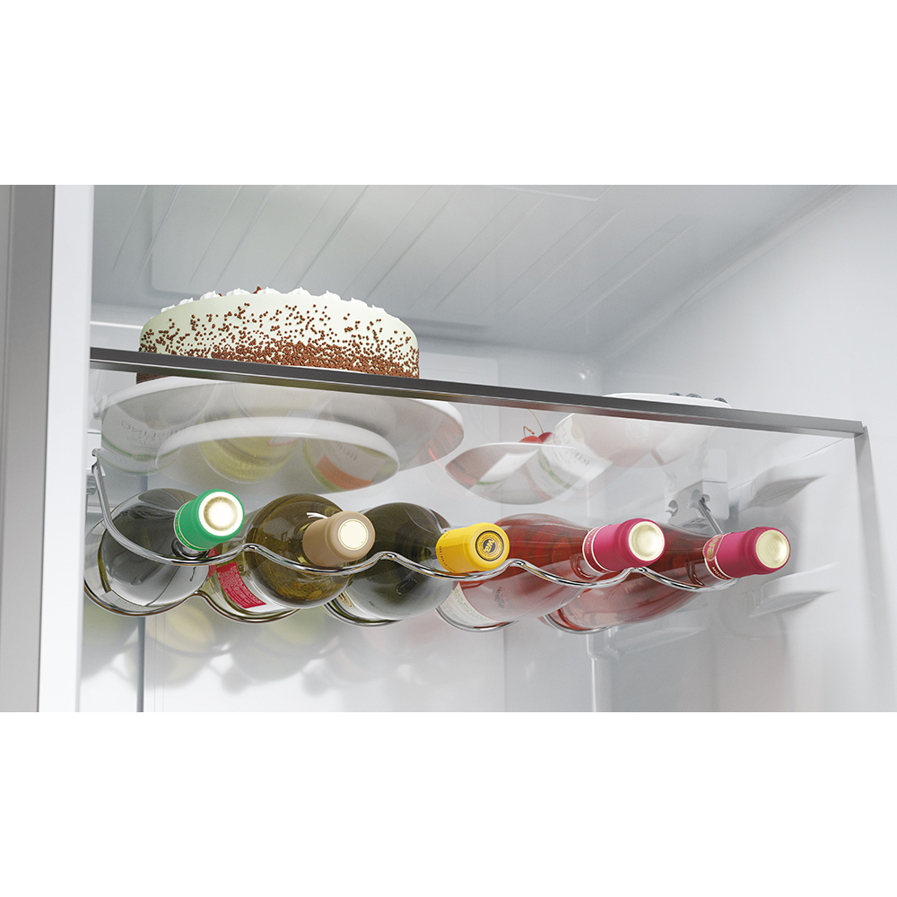 Combina frigorifica HAIER HTW5620CNMP, Total No Frost, 414 l, H 205 cm, Clasa C, Wi-Fi, negru