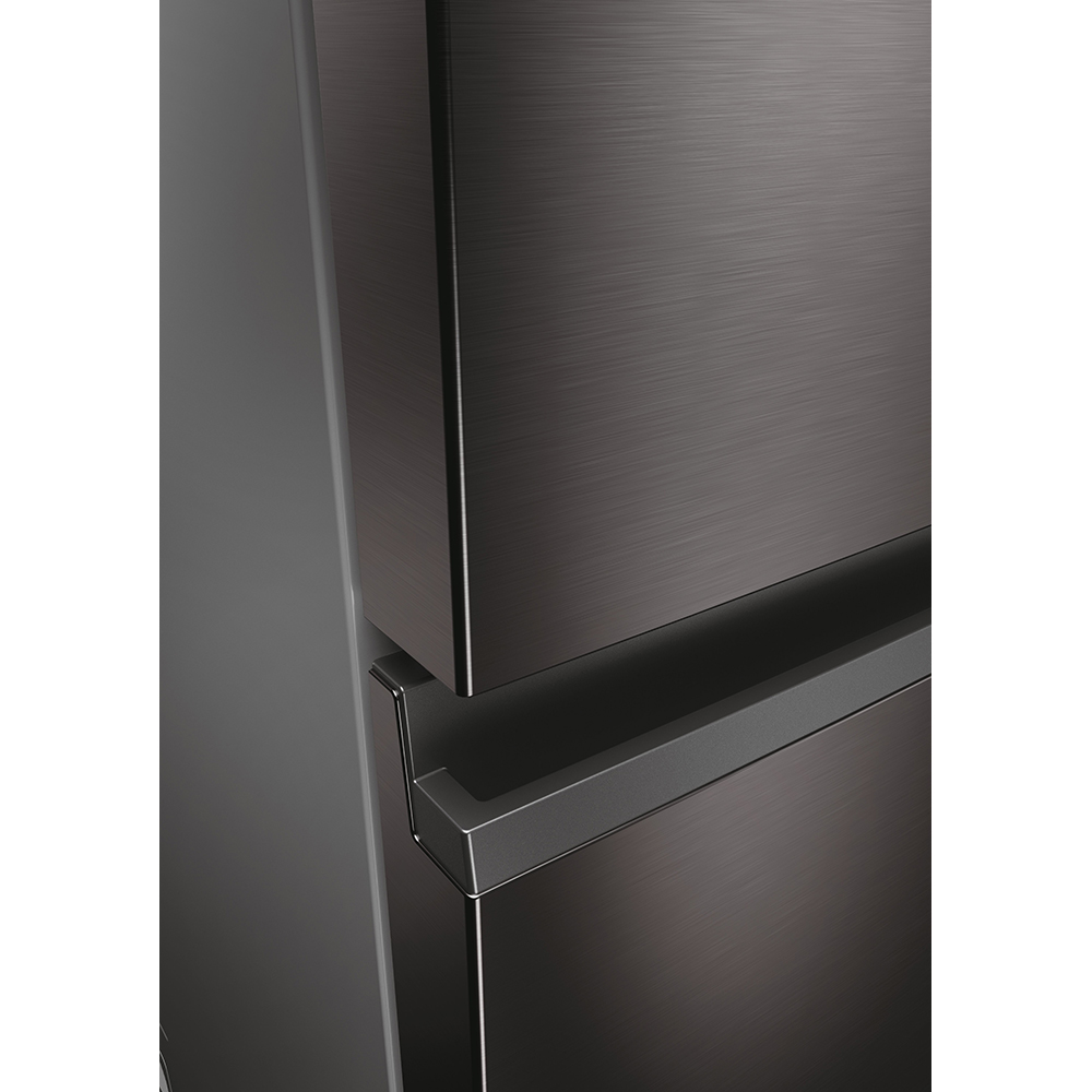 Combina frigorifica HAIER HTW5620CNMP, Total No Frost, 414 l, H 205 cm, Clasa C, Wi-Fi, negru