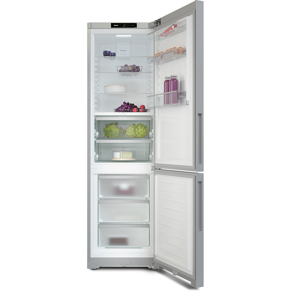 Combina frigorifica MIELE KFN 4397 CD 125 Edition, No Frost, 361 l, H 201 cm, Clasa C, inox