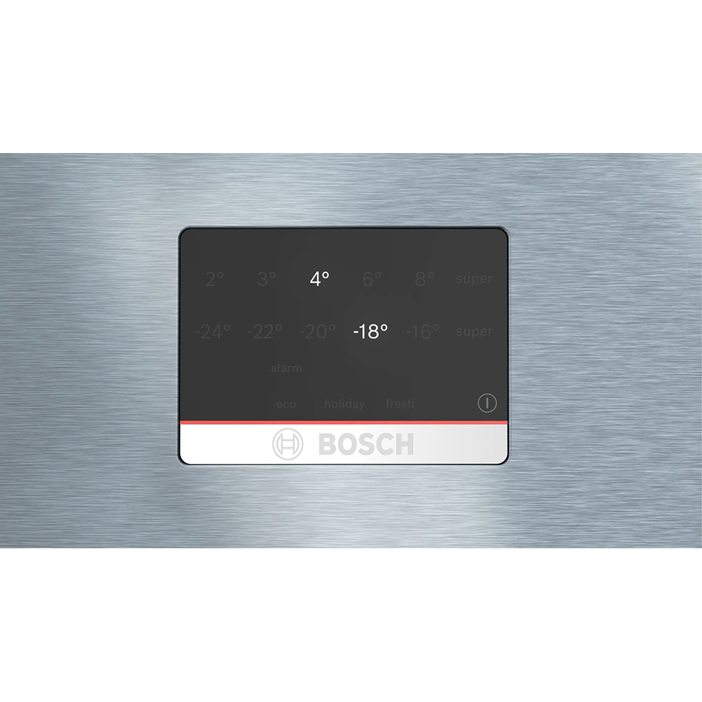 Combina frigorifica BOSCH KGN56XIDR, No Frost, 508 l, H 193 cm, Clasa D, inox antiamprenta