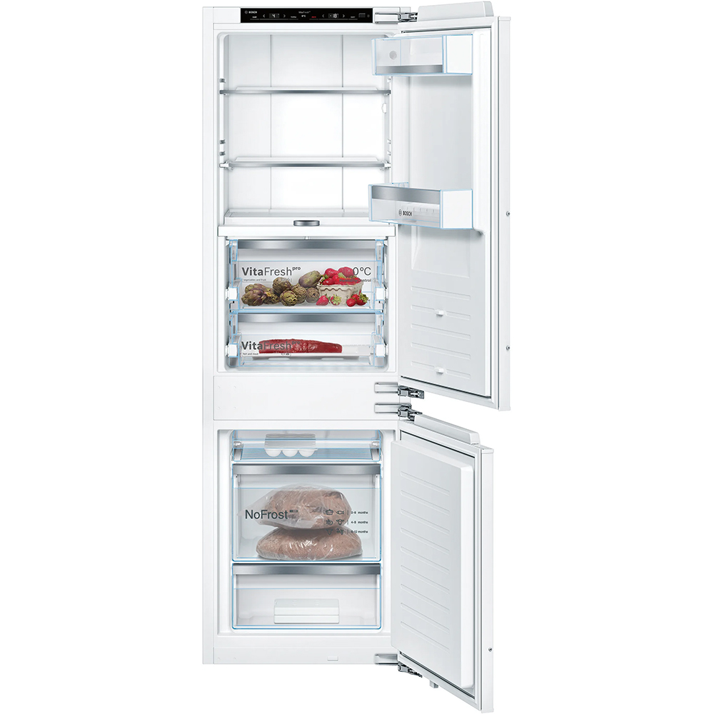 Combina frigorifica incorporabila BOSCH KIF86PFE0, No Frost, 223 l, H 177.2 cm, Clasa E