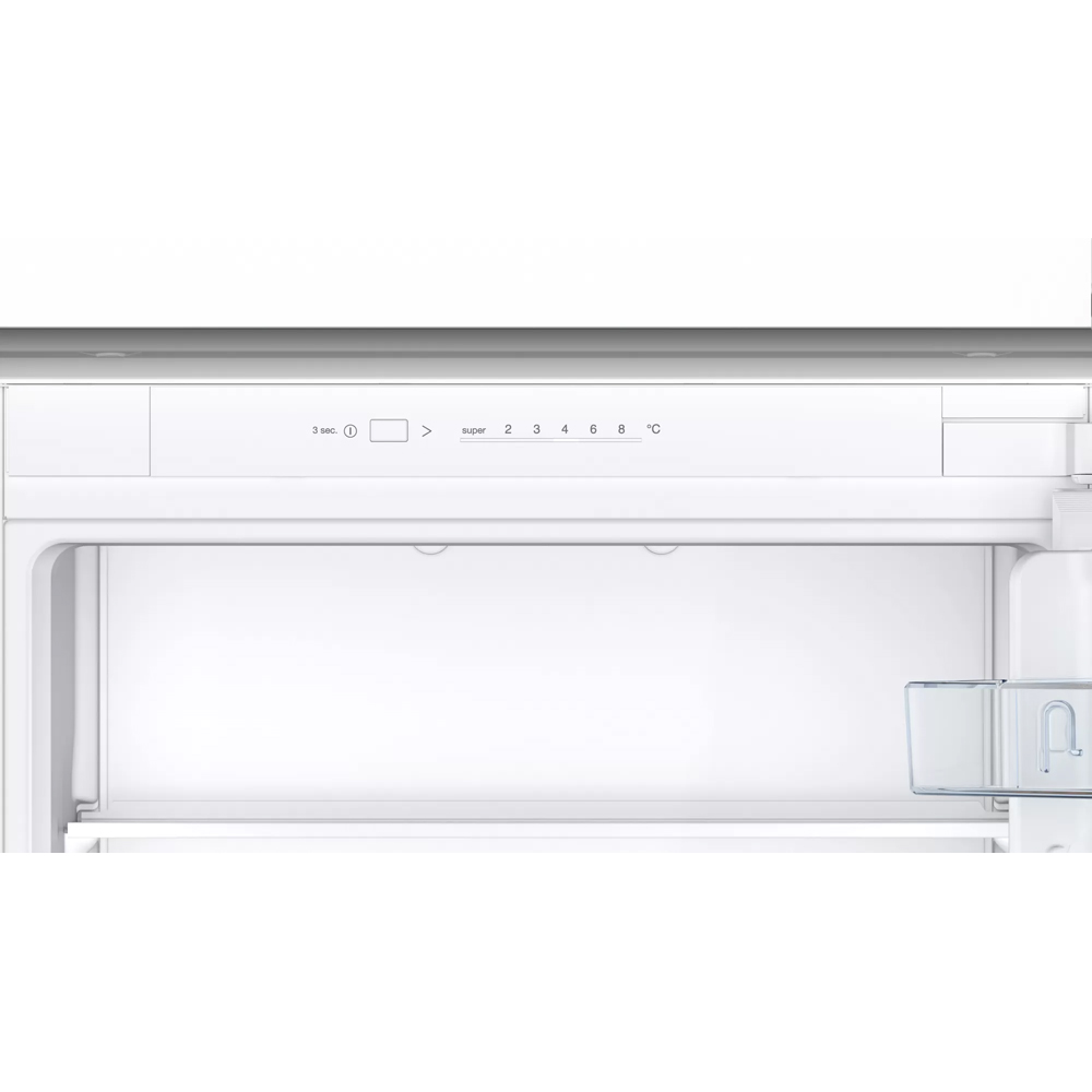 Combina frigorifica incorporabila BOSCH KIV87NSE0, Low Frost, 270 l, H 177 cm, Clasa E