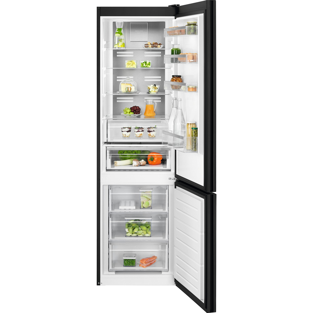 Combina frigorifica ELECTROLUX LNT7ME36K2, No Frost, 367 l, H 201 cm, Clasa E, negru