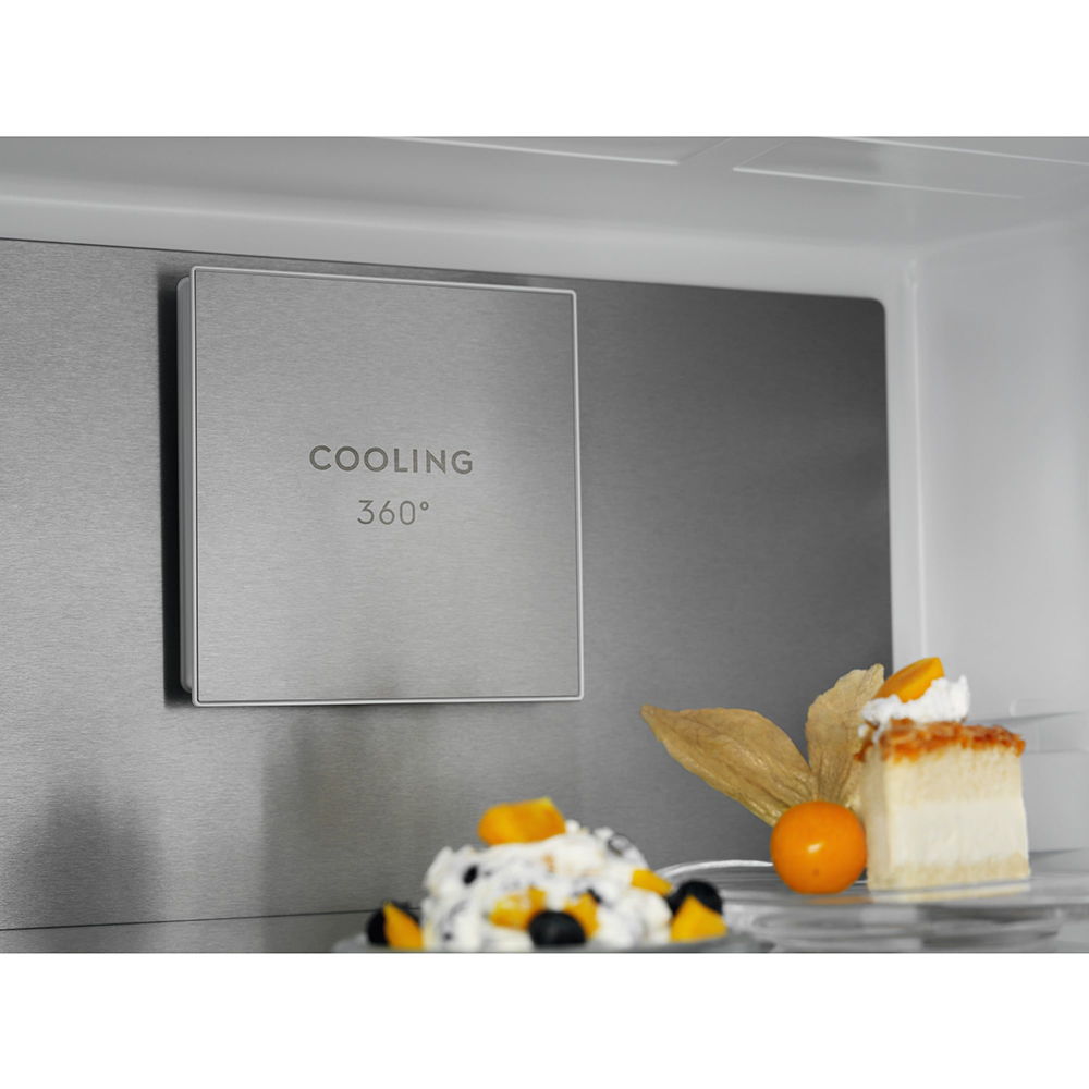 Combina frigorifica ELECTROLUX LNT7ME36K2, No Frost, 367 l, H 201 cm, Clasa E, negru
