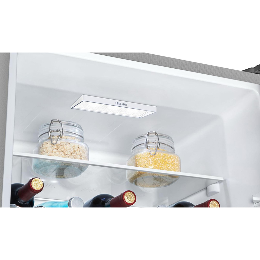 Combina frigorifica GORENJE N619EAXL4, No Frost Plus, 304 l, H 186 cm, Clasa E, argintiu