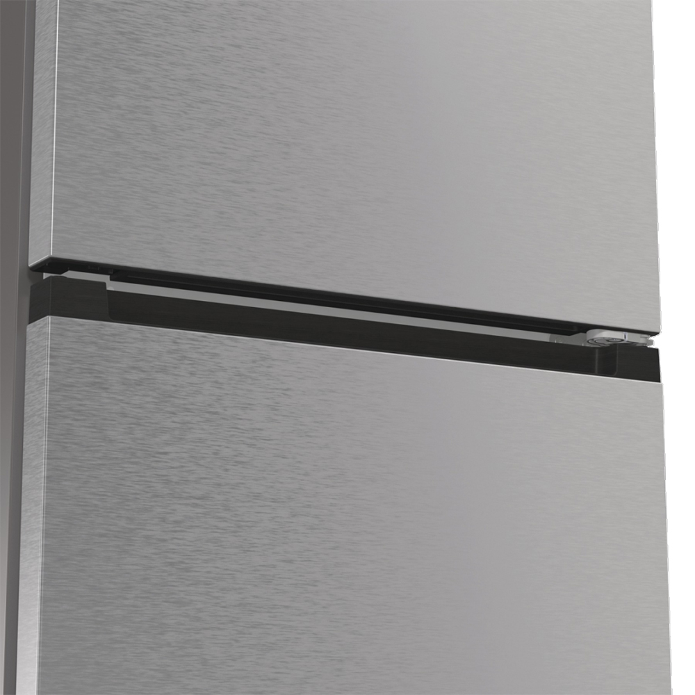 Combina frigorifica GORENJE NRB620C61X4WFE, NoFrost Plus, 413 l, H 203 cm, Clasa C, Wi-Fi, argintiu