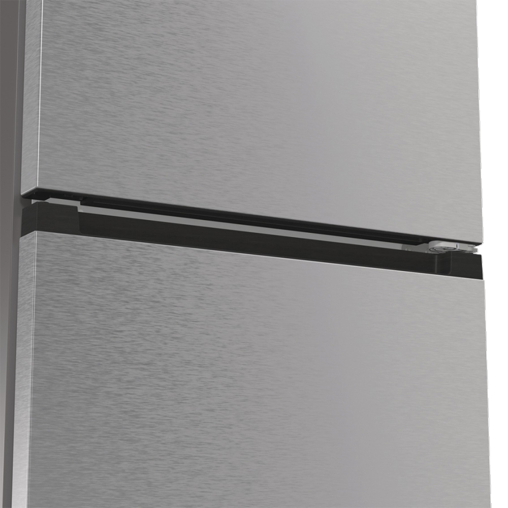 Combina frigorifica GORENJE NRB620C6X4WFE, NoFrost Plus, 413 l, H 203 cm, Clasa C, Wi-Fi, argintiu