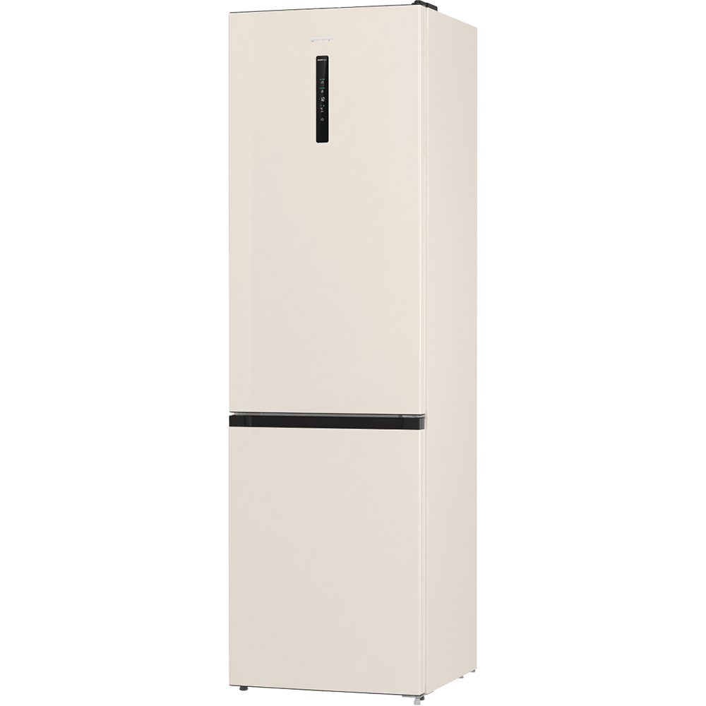 Combina frigorifica GORENJE NRK6202AC4, No Frost Plus, 331 l, H 200 cm, Clasa E, crem