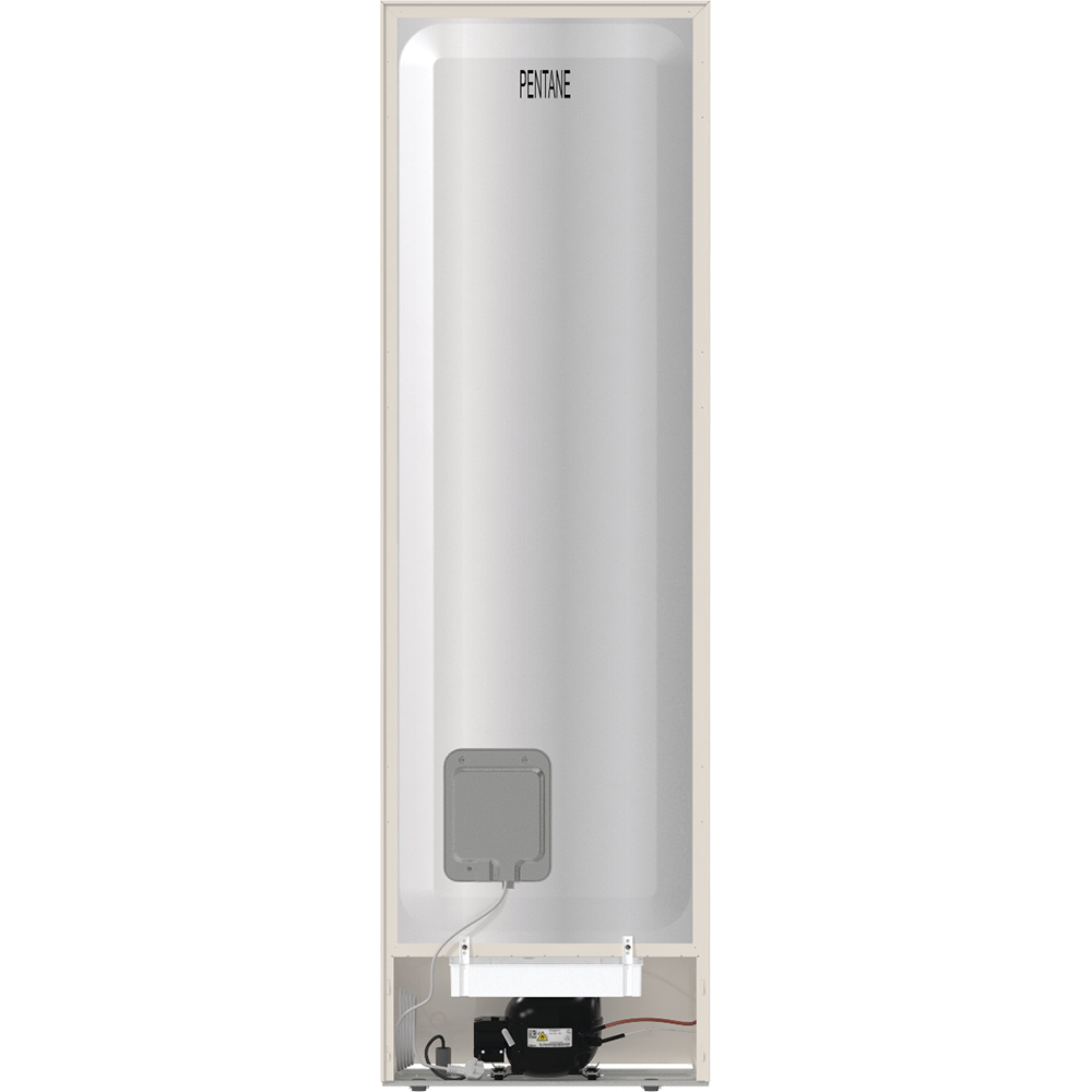 Combina frigorifica GORENJE NRK6202AC4, No Frost Plus, 331 l, H 200 cm, Clasa E, crem