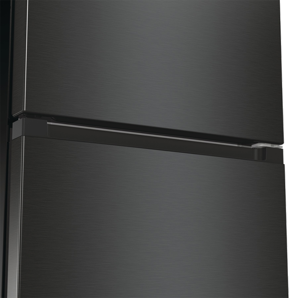 Combina frigorifica GORENJE NRK620EABXL4, No Frost Plus, 331 l, H 200 cm, Clasa E, negru