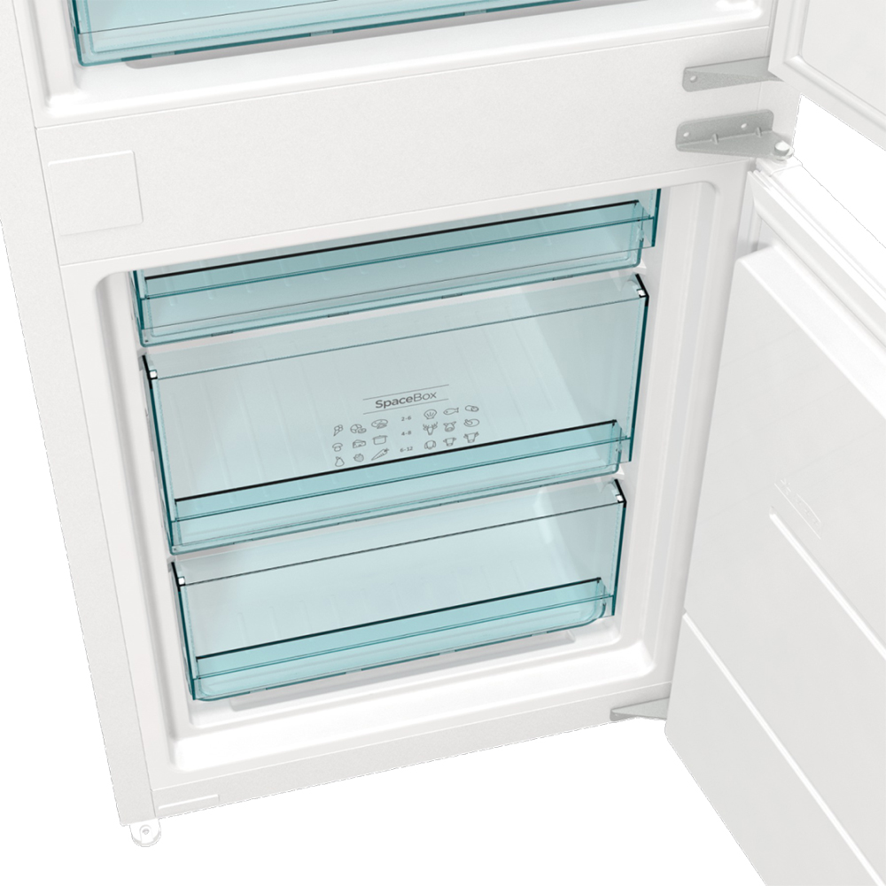 Combina frigorifica incorporabila GORENJE NRKI418EE1, No Frost, 248 l, H 177 cm, Clasa E