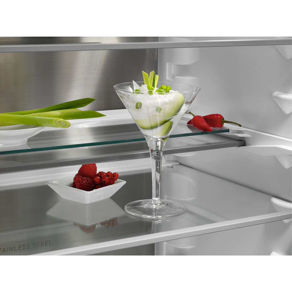 Combina frigorifica incorporabila AEG NSC8M191DS, No Frost, 269 l, H 188 cm, Clasa D