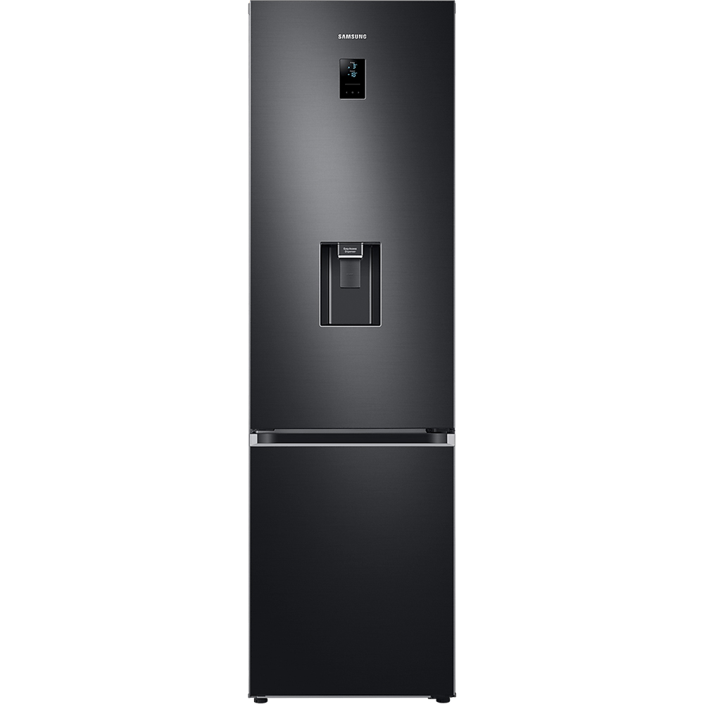 Combina frigorifica SAMSUNG RB38C650EB1/EF, No Frost, 386 l, H 203 cm, Clasa E, Dozator apa, dark inox