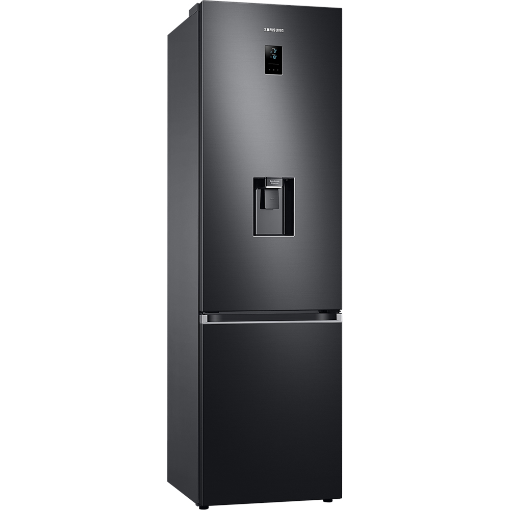 Combina frigorifica SAMSUNG RB38C650EB1/EF, No Frost, 386 l, H 203 cm, Clasa E, Dozator apa, dark inox