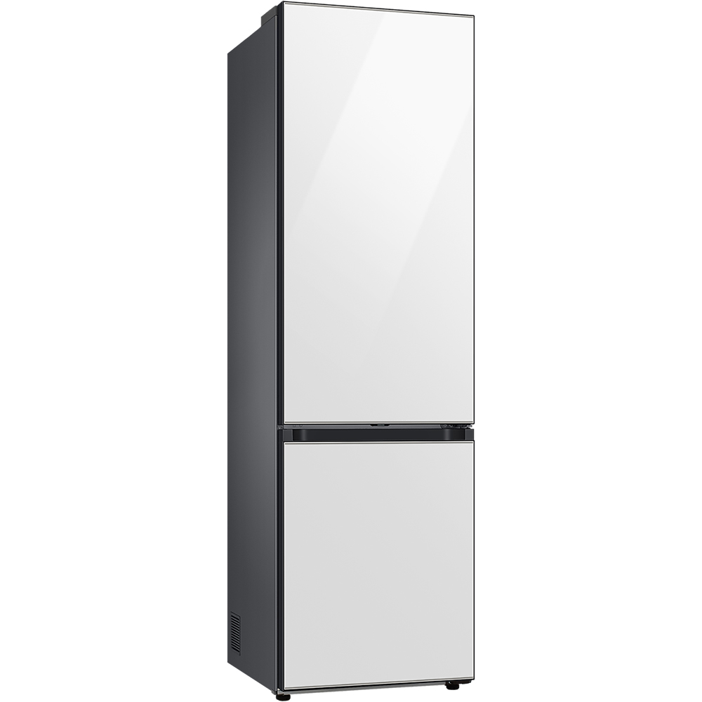 Combina frigorifica SAMSUNG RB38C7B5C12/EF Bespoke, No Frost, 390 l, H 203 cm, Clasa C, Sticla alba