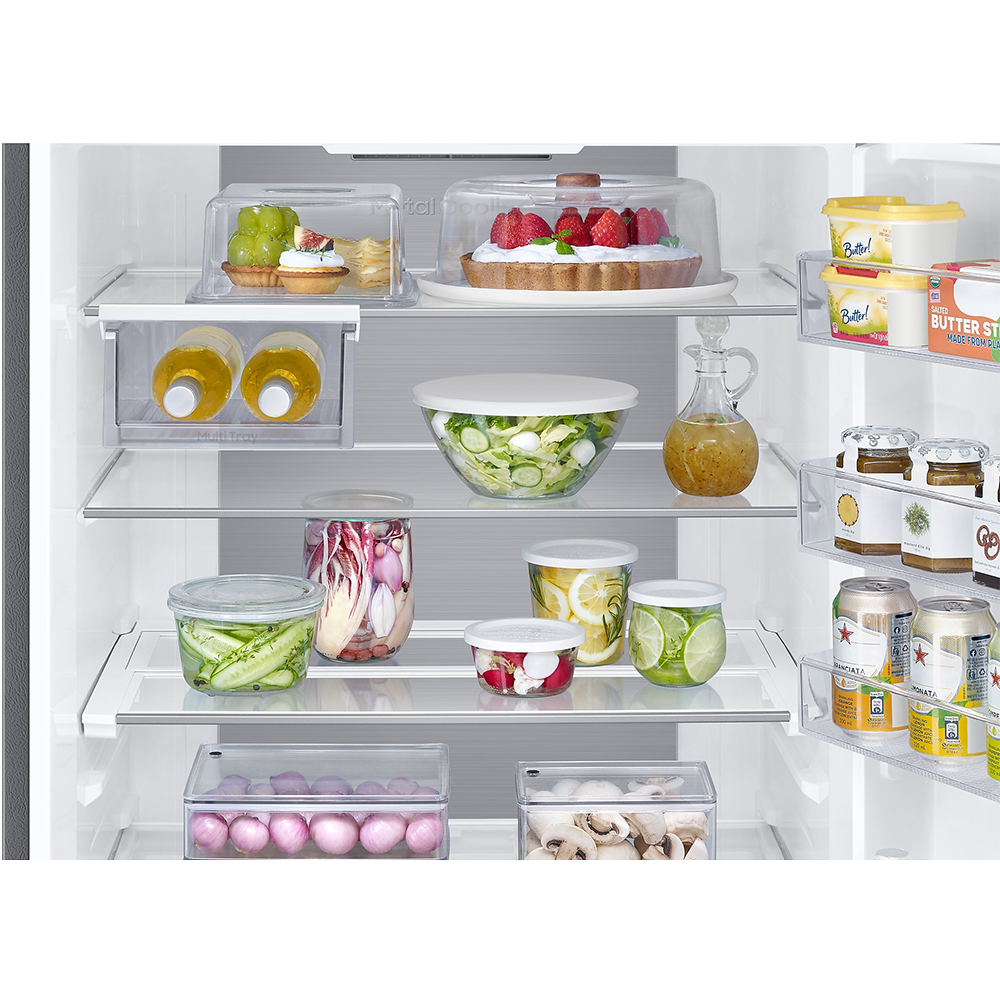 Combina frigorifica SAMSUNG RB53DG706AB1EO, No Frost, 538 l, H 203 cm, Clasa A, Wi-Fi, negru