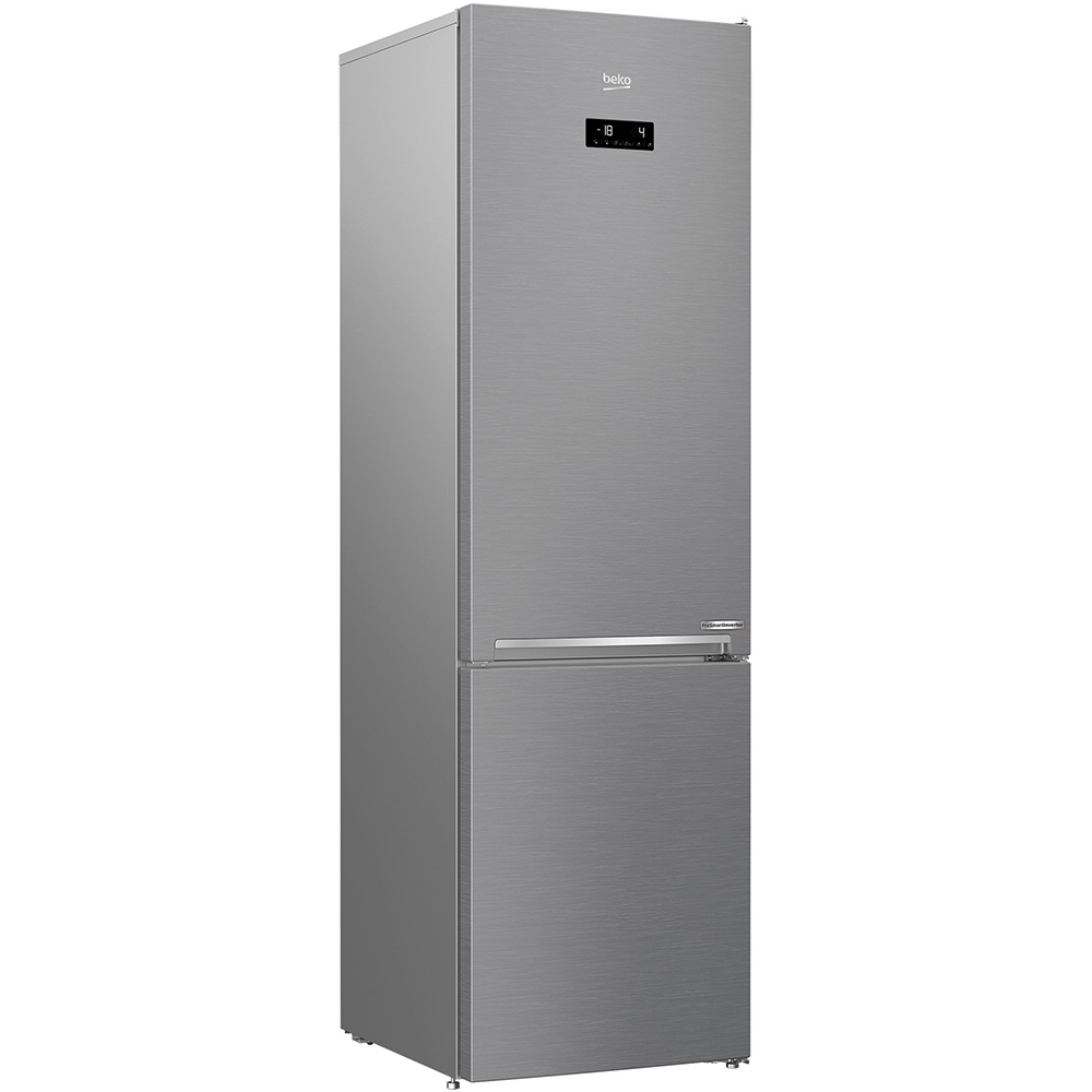 Combina frigorifica BEKO RCNA406E60XBN, NeoFrost, 362 l, H 203 cm, Clasa C, argintiu