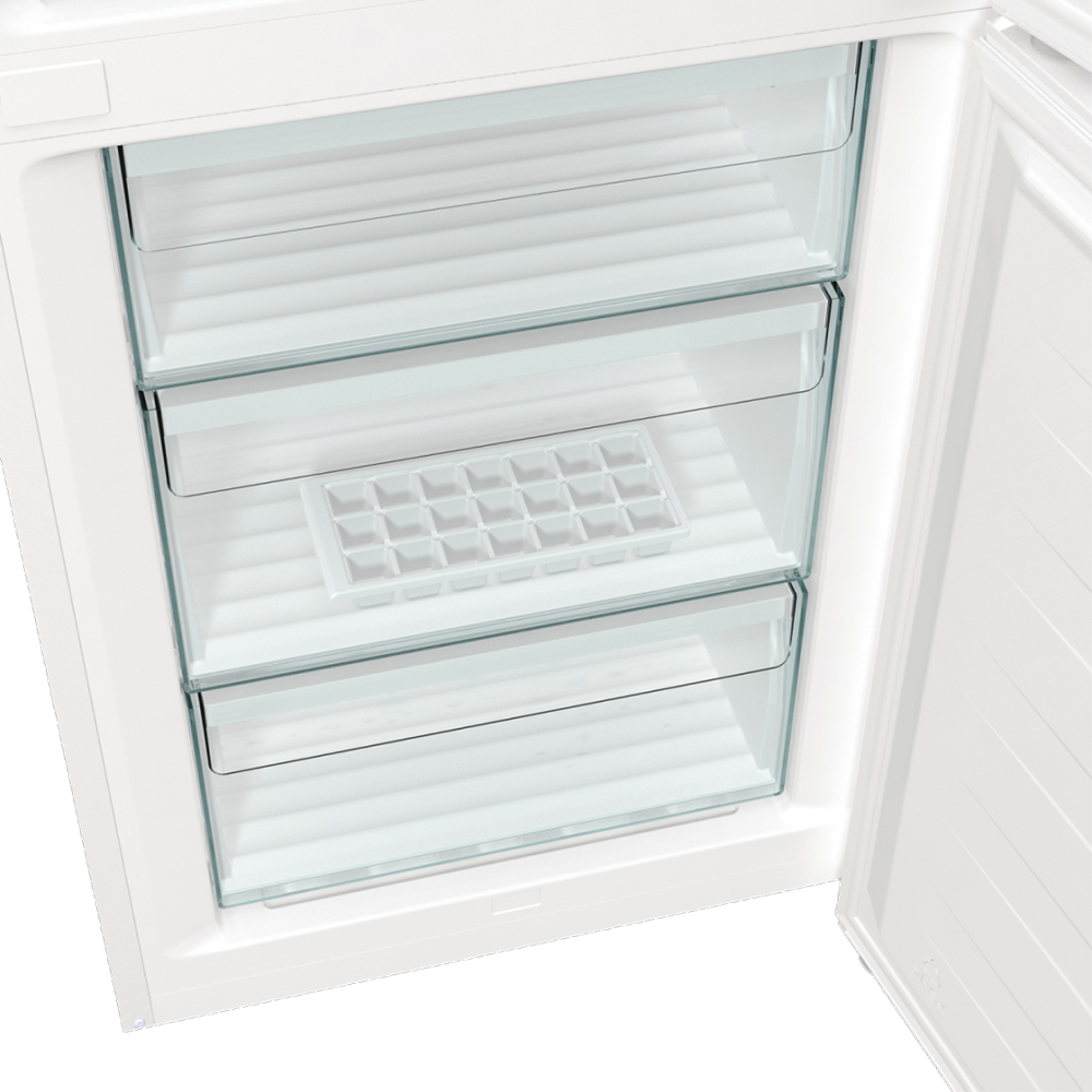 Combina frigorifica GORENJE RK6192EW4, FrostLess, 314 l, H 185 cm, Clasa E, alb