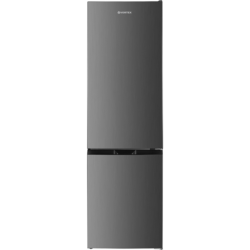 Combina frigorifica VORTEX VK27SSV01H, 262 l, H 180 cm, Clasa E, argintiu