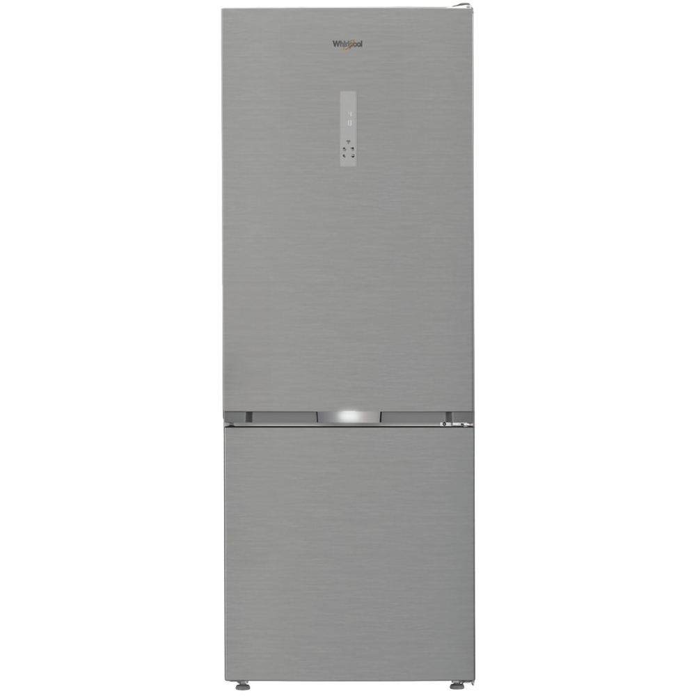 Combina frigorifica WHIRLPOOL WHK2 6494 X6E, Total No Frost, 490 l, H 192 cm, Clasa C, inox