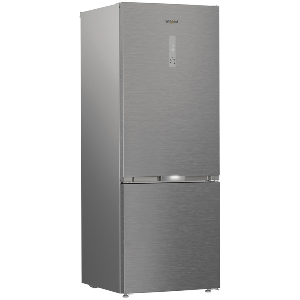 Combina frigorifica WHIRLPOOL WHK2 6494 X6E, Total No Frost, 490 l, H 192 cm, Clasa C, inox