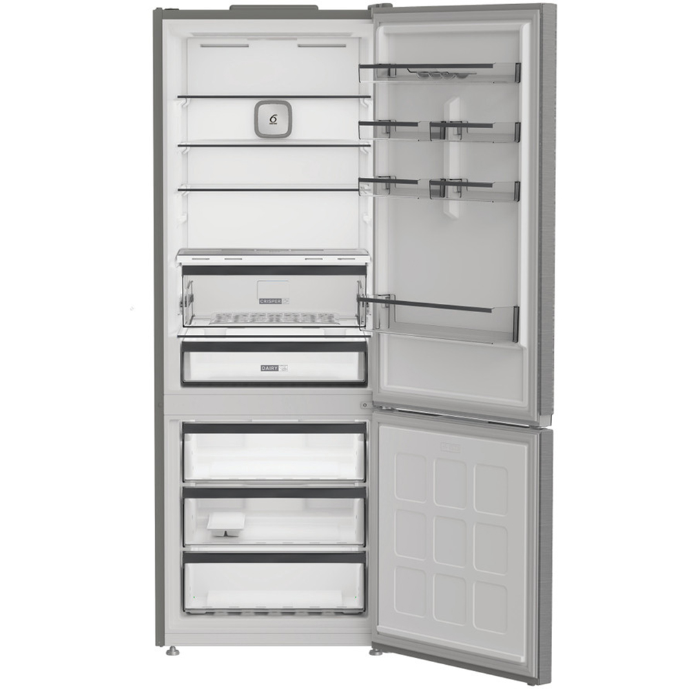 Combina frigorifica WHIRLPOOL WHK2 6494 X6E, Total No Frost, 490 l, H 192 cm, Clasa C, inox