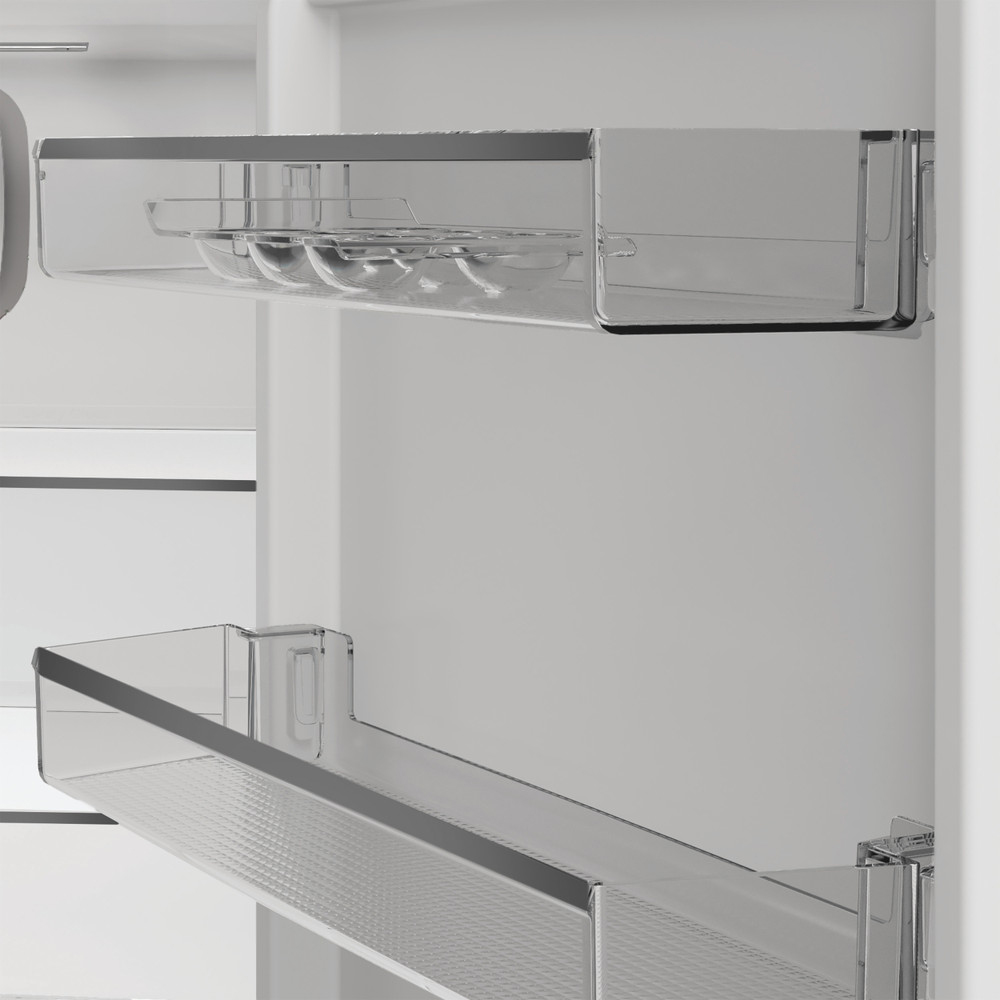 Combina frigorifica WHIRLPOOL WHKF 6352 X5E, No Frost, 351 l, H 203.5 cm, Clasa D, inox