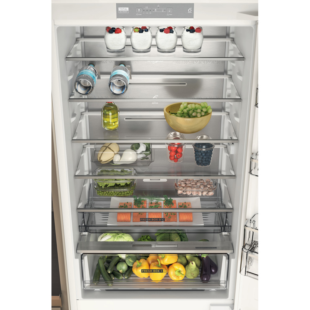 Combina frigorifica incorporabila WHIRLPOOL WH SP70 T122, No Frost, 394 l, H 193.5 cm, Clasa D