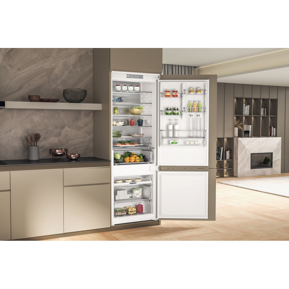 Combina frigorifica incorporabila WHIRLPOOL WH SP70 T122, No Frost, 394 l, H 193.5 cm, Clasa D