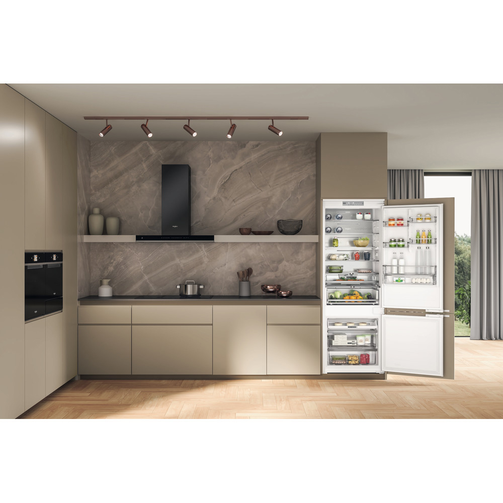 Combina frigorifica incorporabila WHIRLPOOL WH SP70 T241 P, No Frost, 394 l, H 193.5 cm, Clasa E