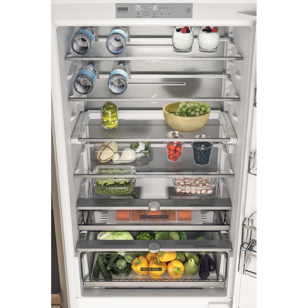 Combina frigorifica incorporabila WHIRLPOOL WH SP70 T241 P, No Frost, 394 l, H 193.5 cm, Clasa E