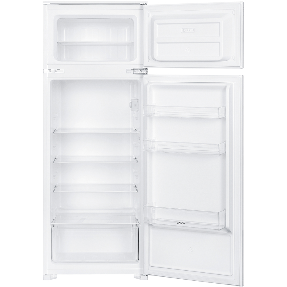 Frigider incorporabil cu doua usi CANDY CFBD 2450/2EH, 205 l, H 145 cm, Clasa E