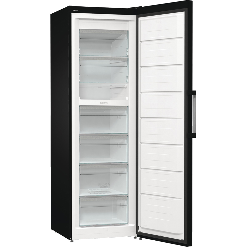 Congelator GORENJE FN619EABK6, No Frost, 280 l, H 185 cm, Clasa E, negru