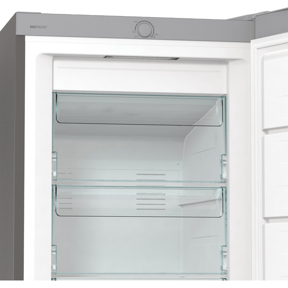 Congelator GORENJE FN619EES5, No Frost, 280 l, H 185 cm, Clasa E, argintiu