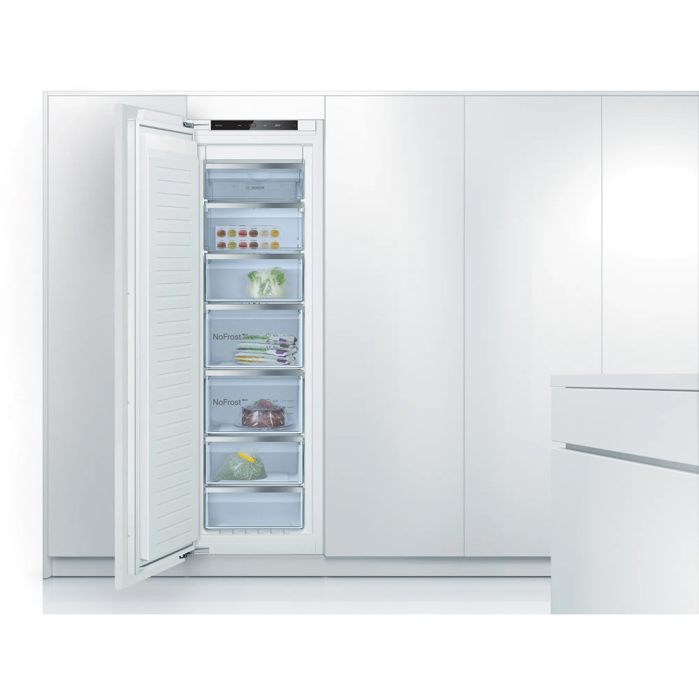 Congelator incorporabil BOSCH GIN81VEE0, No Frost, 212 l, H 177 cm, Clasa E