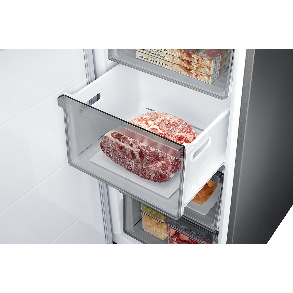 Congelator SAMSUNG RZ32C76CE22/EF, Bespoke, No Frost, 323 l, H 186 cm, Clasa E, All-Around Cooling, negru