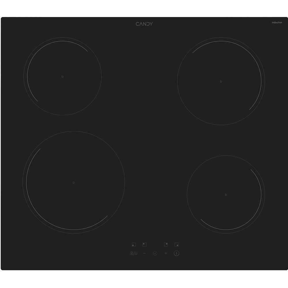 Plita incorporabila CANDY CI642CBB/1, Inductie, 4 arzatoare, Touch control, negru